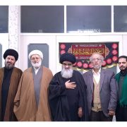 عیادت حضرات از آیت الله سید محمود بحرالعلوم میردامادی (عافاه الله)